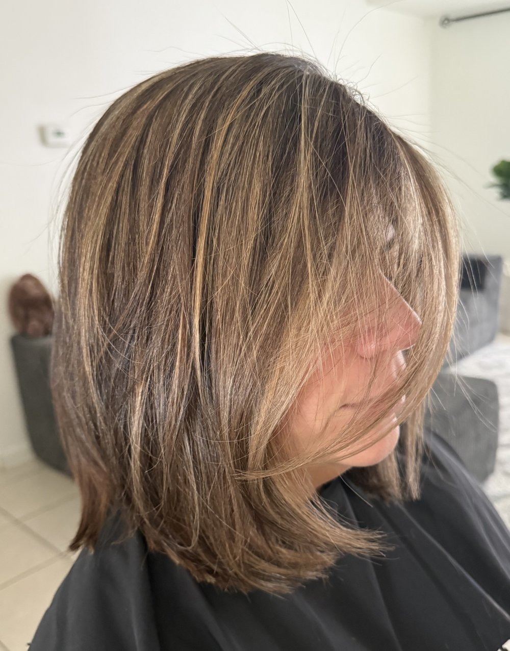 Bronde textured lob — Lush Atelier Beauty Salon