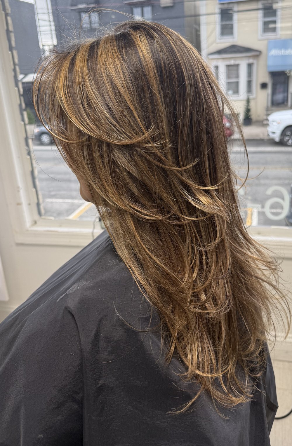 Honey balayage layers — Lush Atelier Beauty Salon