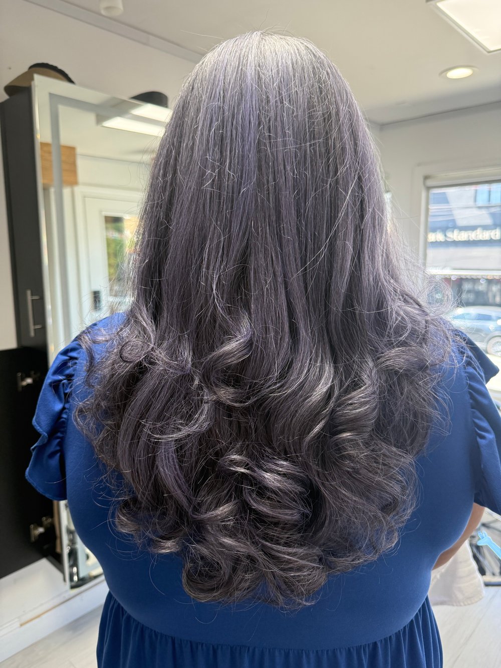 Silver grey lavender — Lush Atelier Beauty Salon