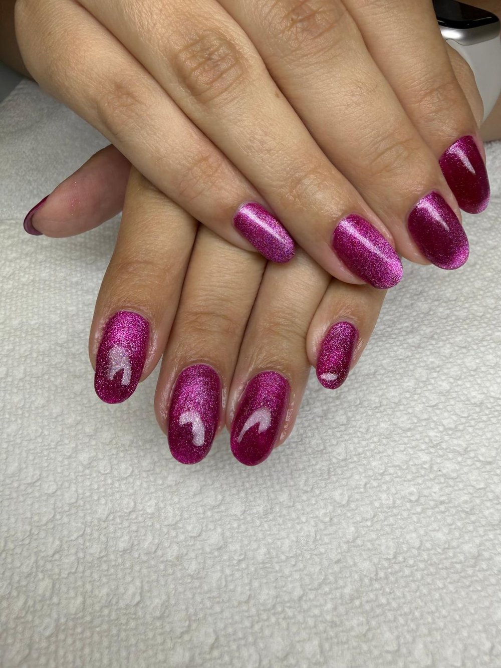 Magenta velvet shimmer — Lush Atelier Beauty Salon