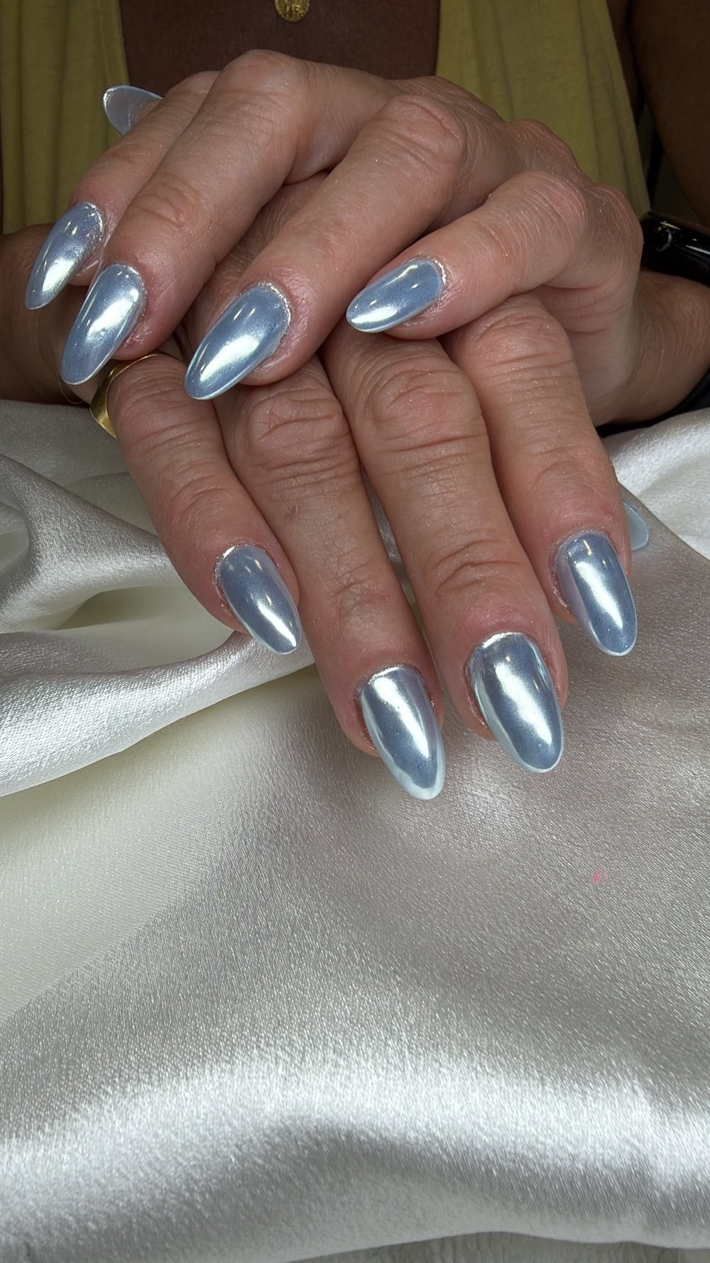 Icy blue chrome — Lush Atelier Beauty Salon